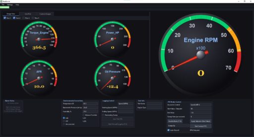 RevBench Main Screen